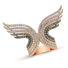 Load image into Gallery viewer, Angel Wing Ring
