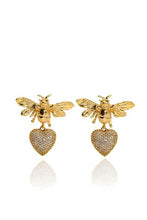 Load image into Gallery viewer, Bee Love Earrings