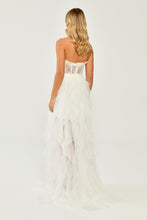 Load image into Gallery viewer, Seraphine Strapless Corset Tulle Gown