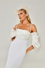 Load image into Gallery viewer, Balloon Sleeves Evening Gown