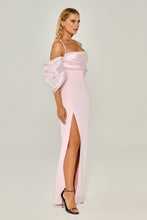 Load image into Gallery viewer, Balloon Sleeves Evening Gown