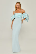 Load image into Gallery viewer, Balloon Sleeves Evening Gown