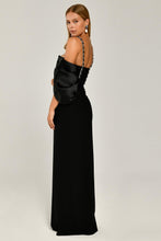 Load image into Gallery viewer, Balloon Sleeves Evening Gown