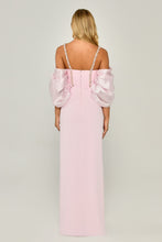 Load image into Gallery viewer, Balloon Sleeves Evening Gown