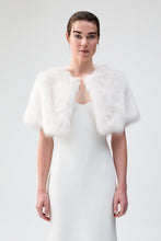 Load image into Gallery viewer, Love A Fur Bolero in Ivory