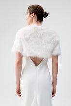 Load image into Gallery viewer, Love A Fur Bolero in Ivory