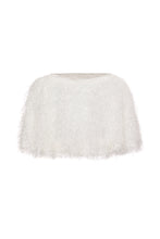Load image into Gallery viewer, Pluma Cape in Blanc