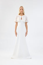 Load image into Gallery viewer, Rosa Bolero in Blanc
