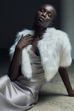 Load image into Gallery viewer, Love A Fur Bolero in Ivory
