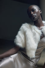 Load image into Gallery viewer, Love A Fur Bolero in Ivory