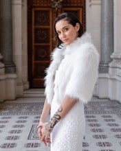 Load image into Gallery viewer, Desire Cropped Jacket in Ivory