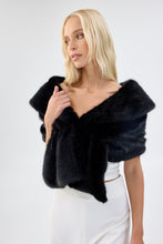 Load image into Gallery viewer, Champagne Wrap in Black