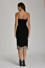 Load image into Gallery viewer, Midi Fringe Party Dress