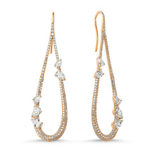 Load image into Gallery viewer, Celestia Diamond Drop Earrings
