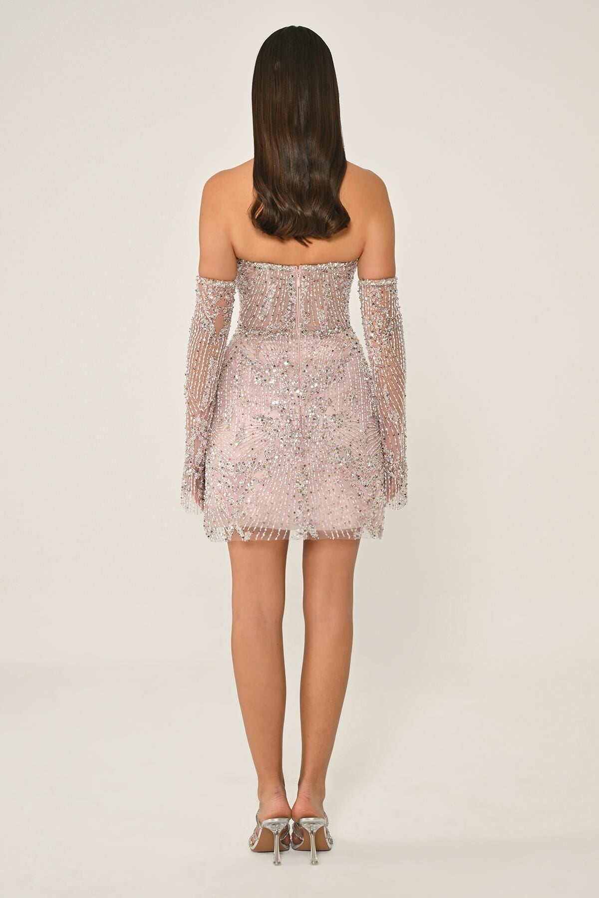 Éclat Beaded Mini Dress