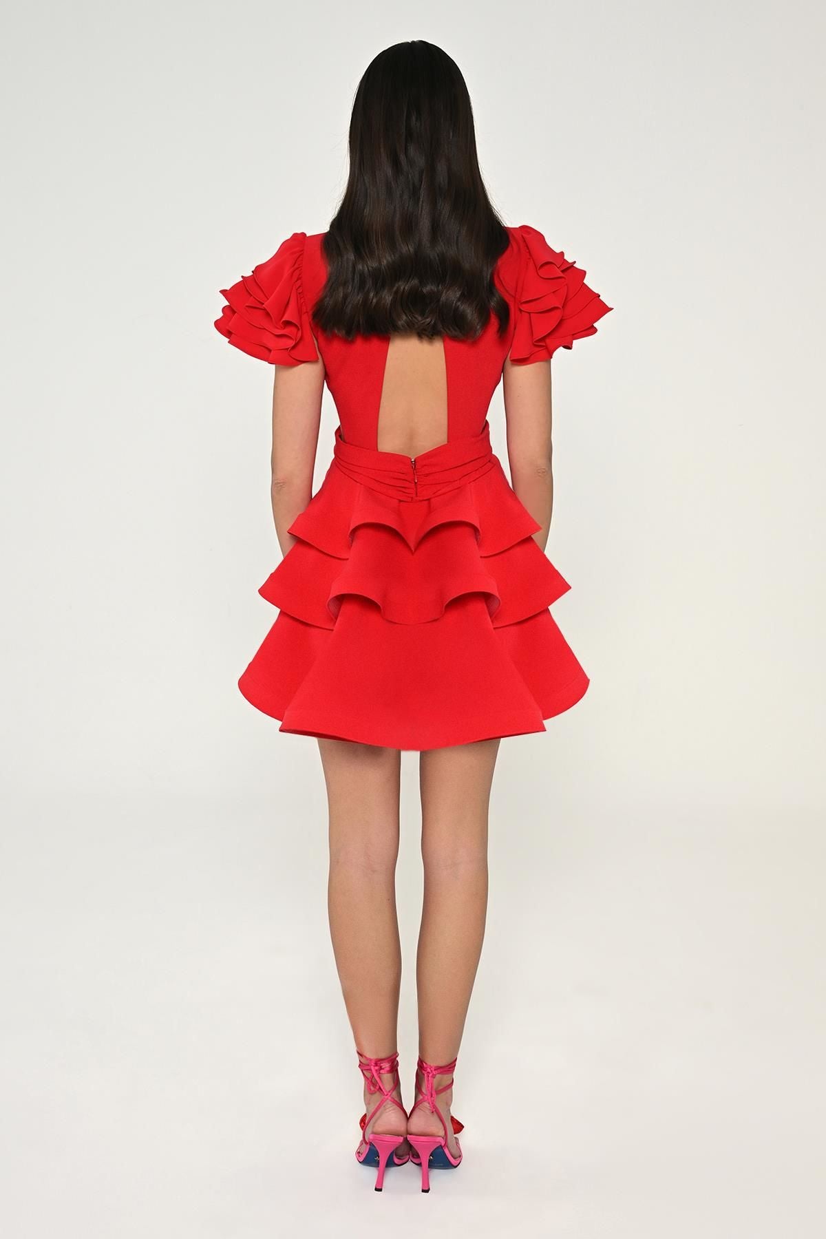 Ruffled Party Dress