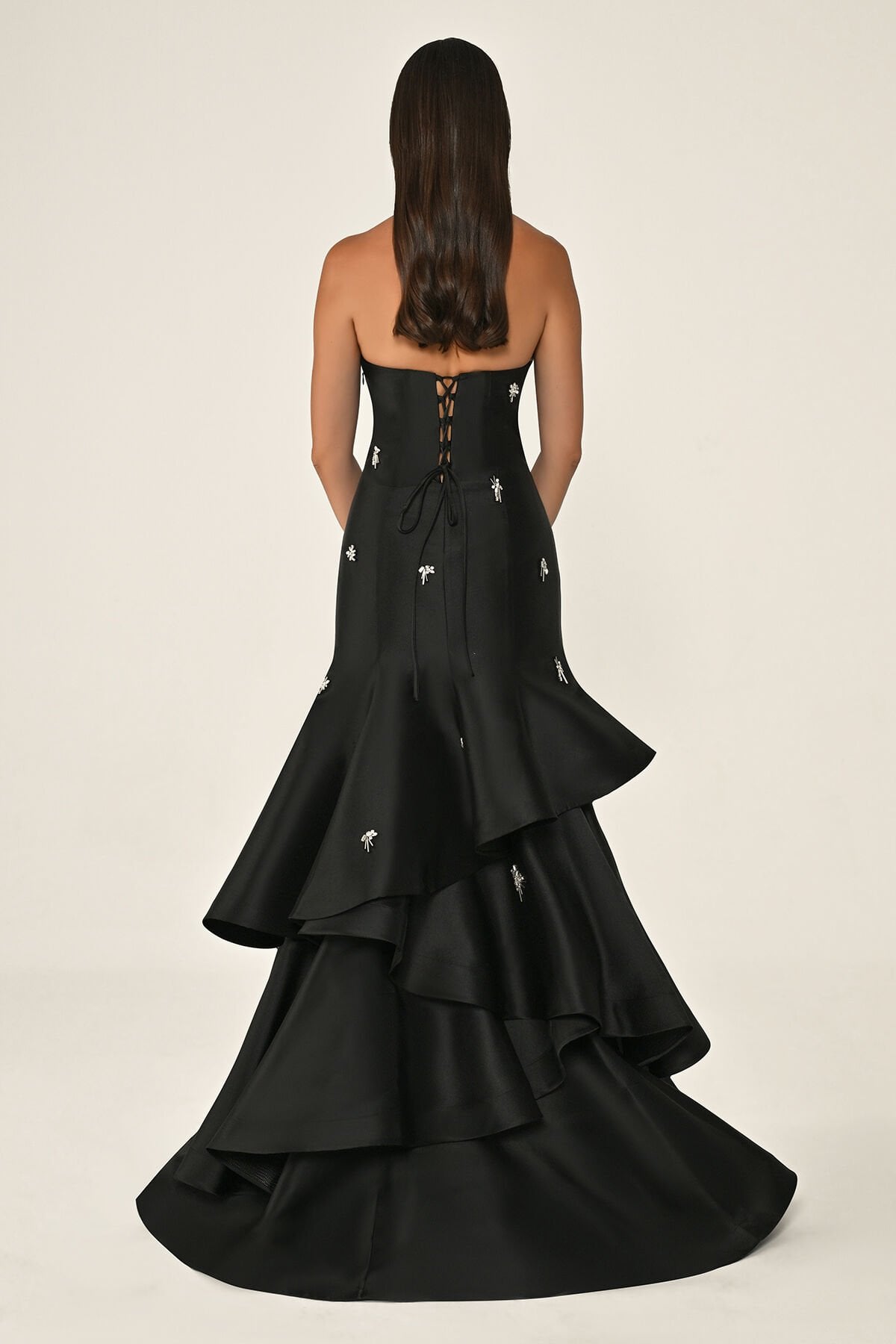 Eclipse Ruffle Gown