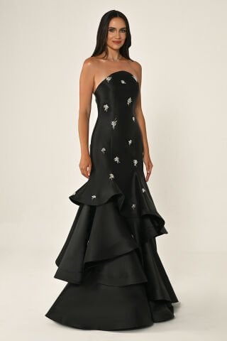 Eclipse Ruffle Gown