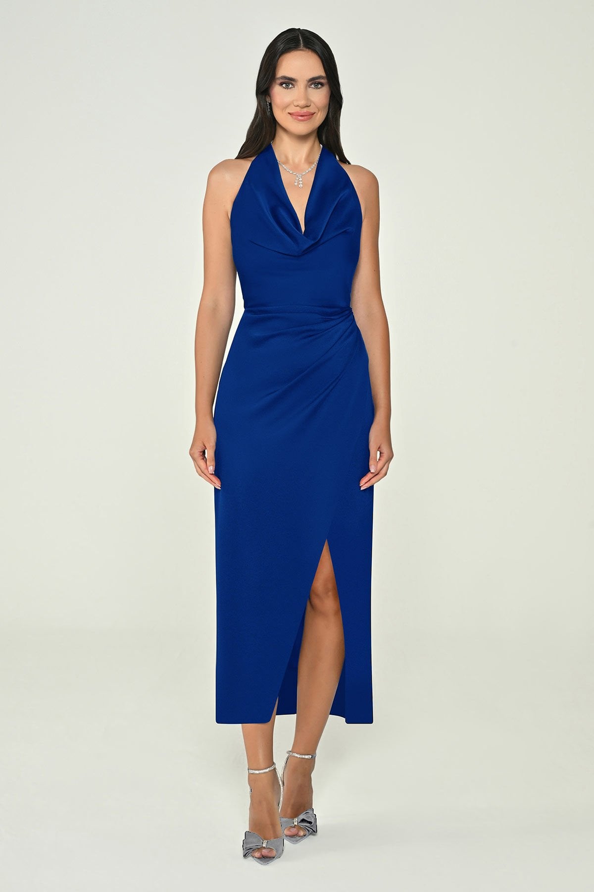 Muse Drape Midi Dress