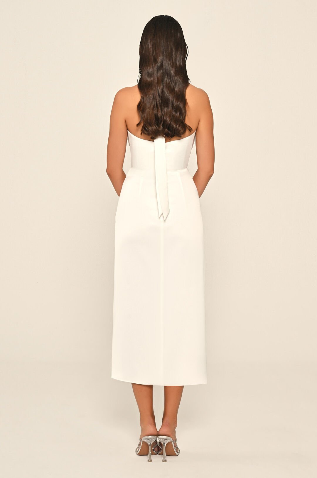 Muse Drape Midi Dress