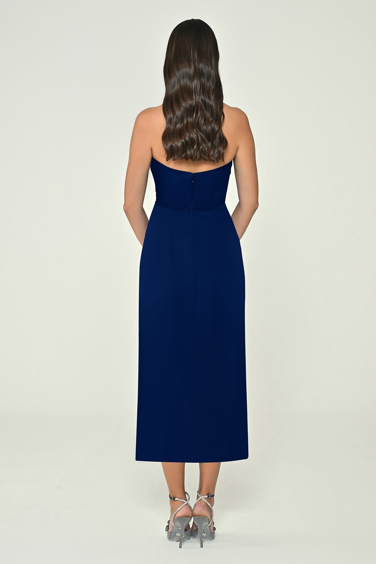 Muse Drape Midi Dress