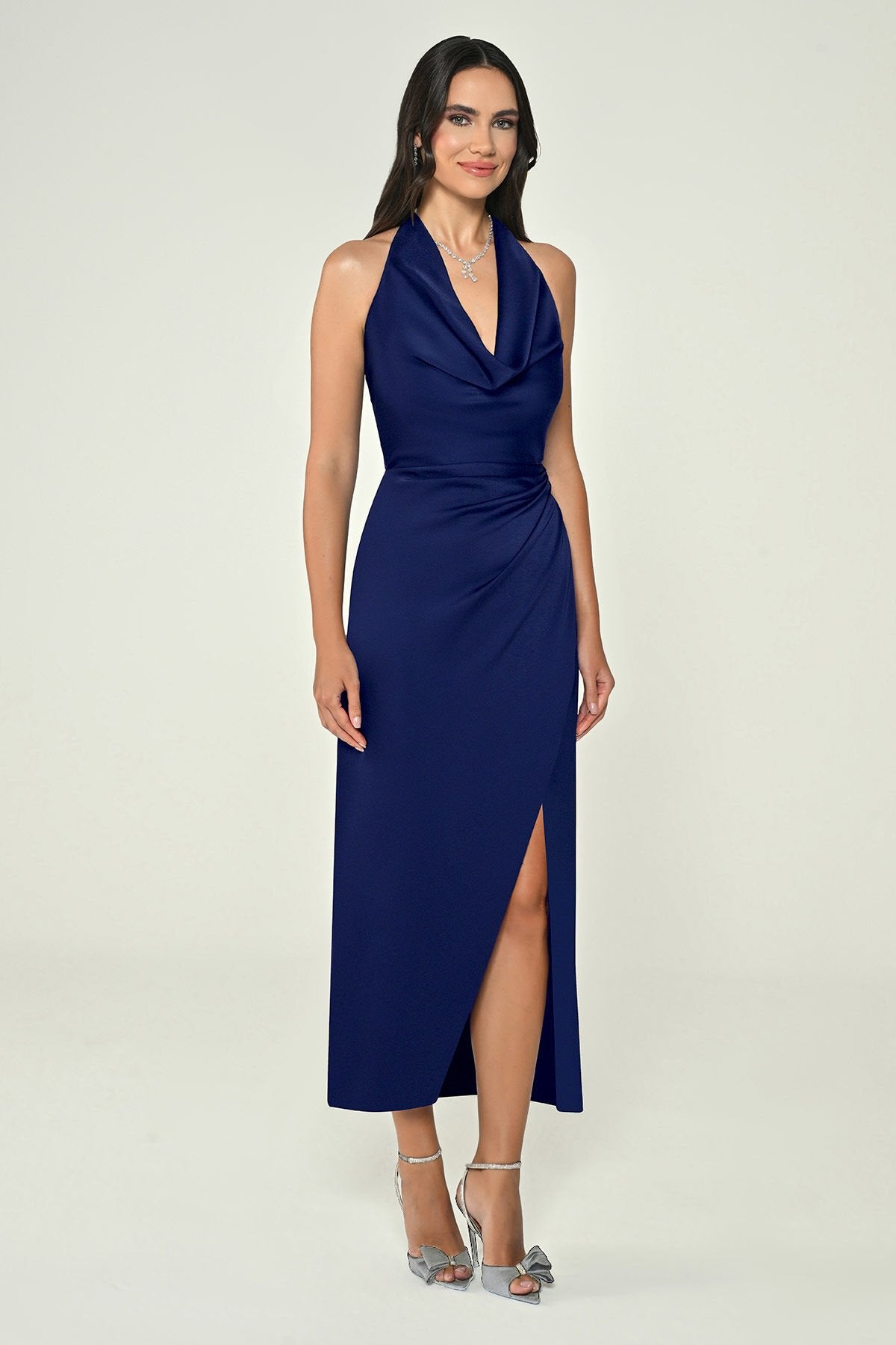Muse Drape Midi Dress