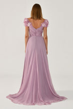 Load image into Gallery viewer, Sweetheart Neckline Chiffon Evening Gown
