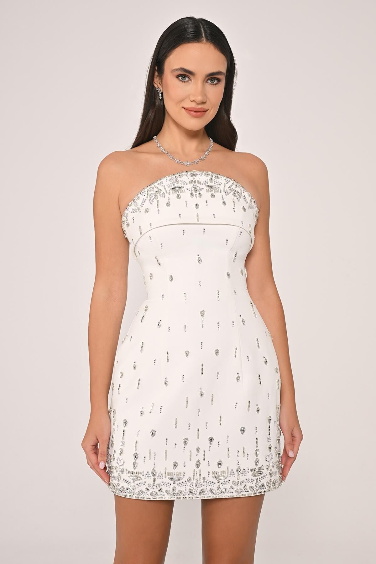 Crystal Mini Dress