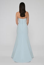 Load image into Gallery viewer, Strapless Mermaid Crepe Evening Gown
