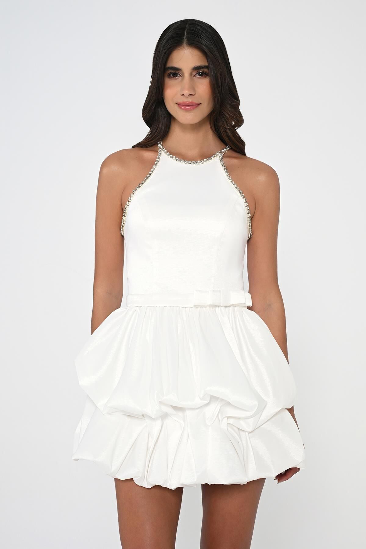 Luna Bubble Mini Dress