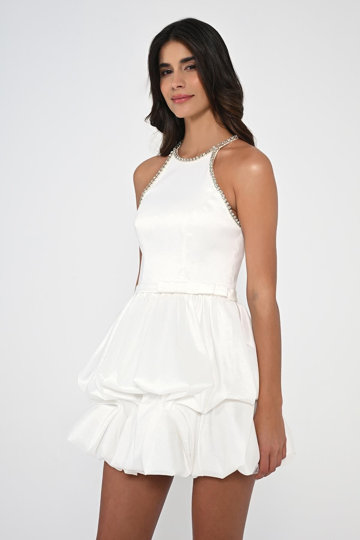 Luna Bubble Mini Dress