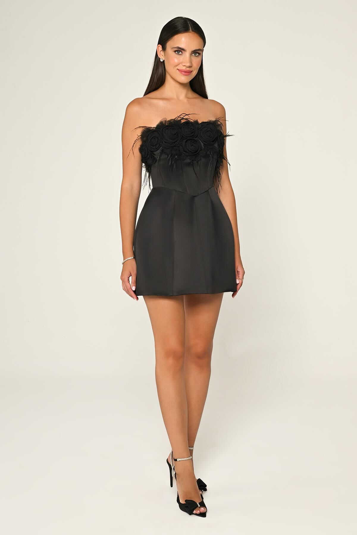 Camellia Corset Mini Dress