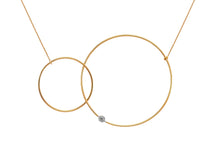 Load image into Gallery viewer, Infinity Circles Diamond Necklace
