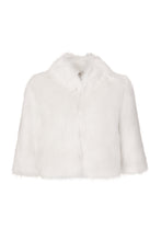 Load image into Gallery viewer, Desire Cropped Jacket in Ivory

