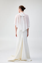 Load image into Gallery viewer, Sheer Beauty Cape in Blanc
