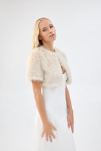 Load image into Gallery viewer, Wings Bolero in Cream
