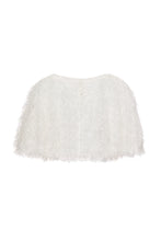 Load image into Gallery viewer, Pluma Cape in Blanc
