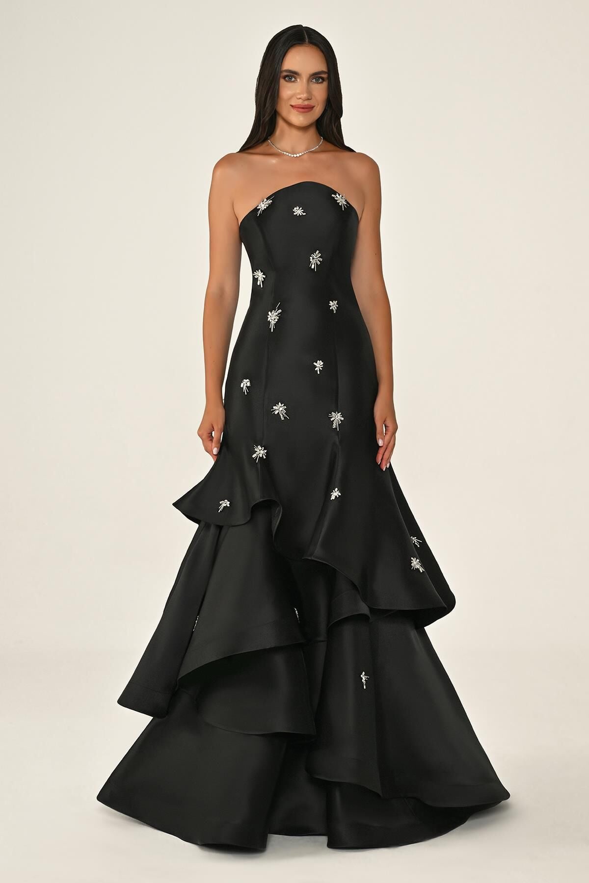 Eclipse Ruffle Gown