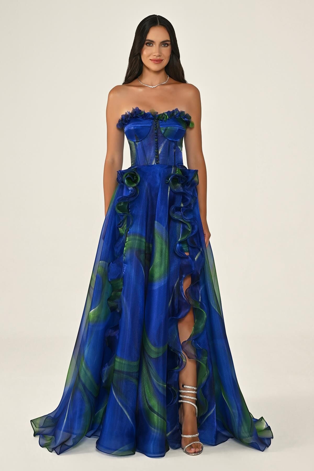 Ruffle Gown