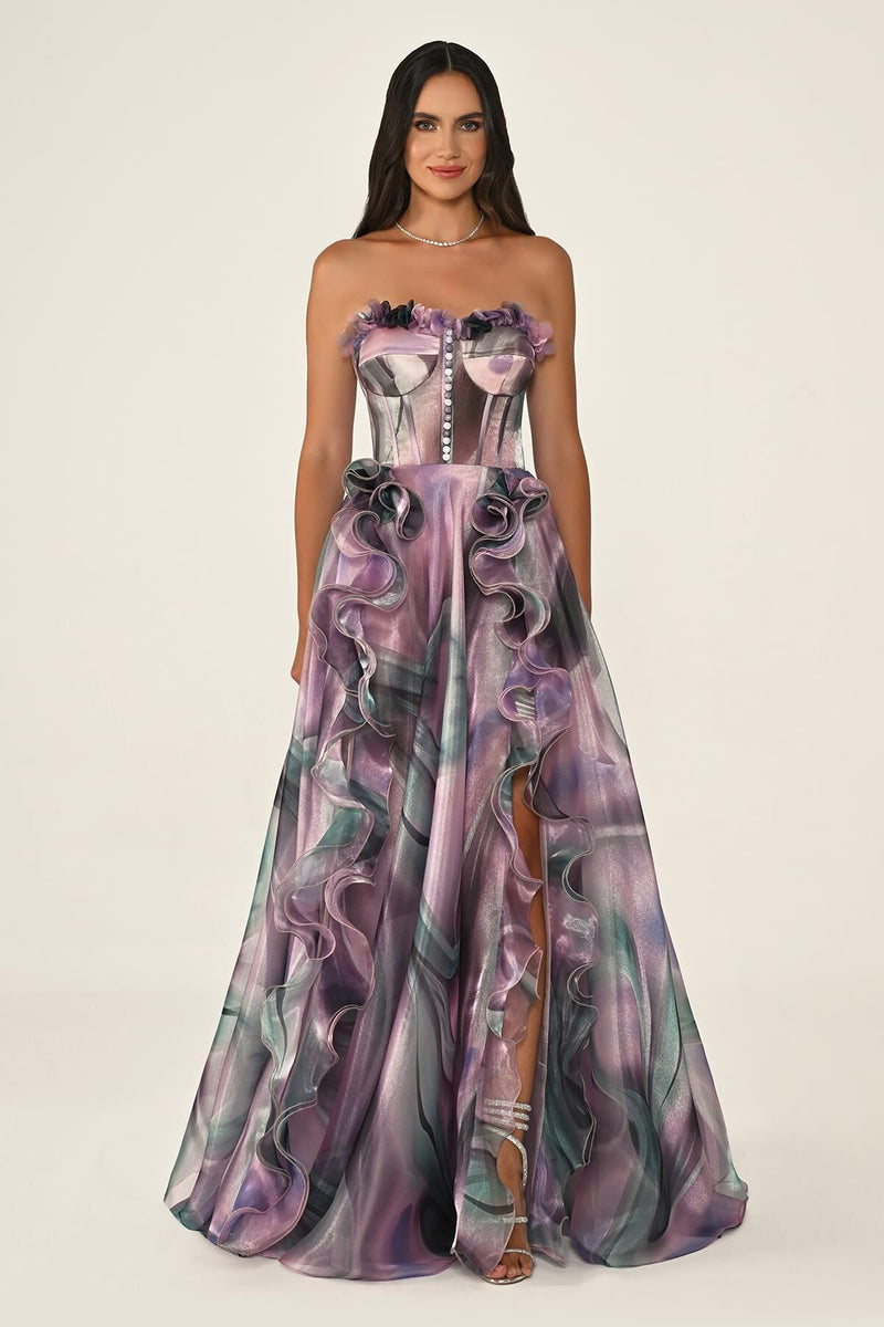 Ruffle Gown