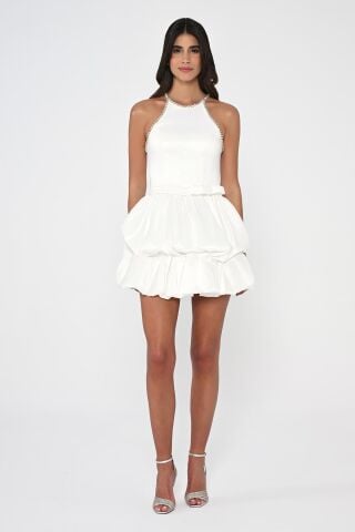 Luna Bubble Mini Dress