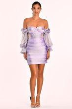 Load image into Gallery viewer, Low Shoulder Mini Party Dress
