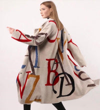 Load image into Gallery viewer, Off-White Multicolor Fur Coat
