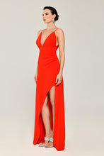 Load image into Gallery viewer, Strappy Open Back Evening Dress
