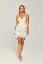 Load image into Gallery viewer, Shining Heart Chest Pleated Short Evening Dress

