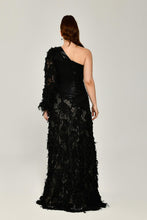 Load image into Gallery viewer, Badley One Shoulder Deep Slit Evening Dress
