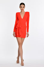 Load image into Gallery viewer, Long Sleeve Short Party Dress
